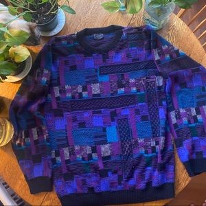 Vintage 90’s color block sweater